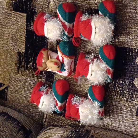 4/$40 Christmas Booties - Set of 6 - Picture 1 of 6